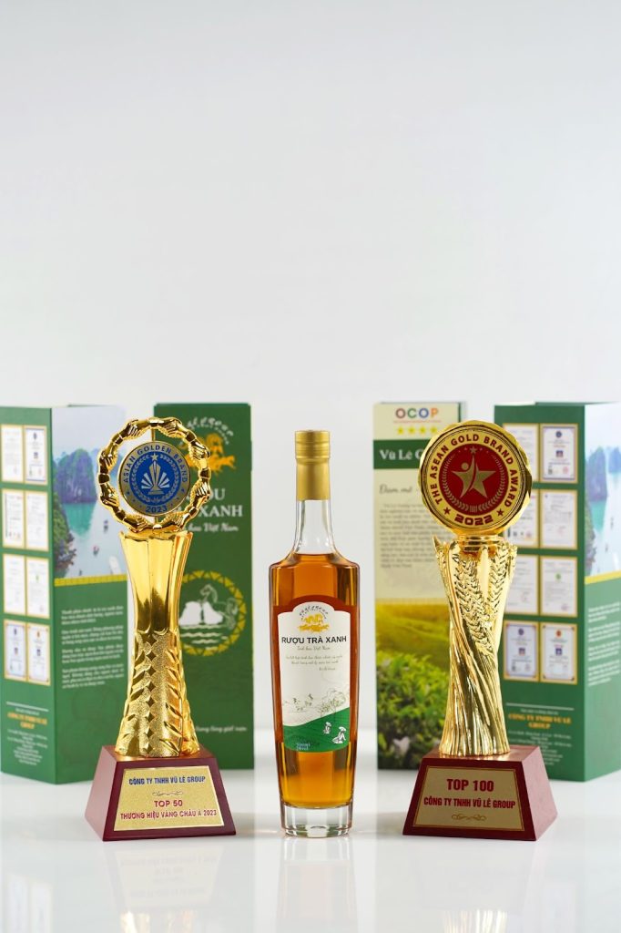 Rượu Trà Xanh là sản phẩm điển hình sáng tạo trong ngành công nghiệp rượu bia Việt Nam
