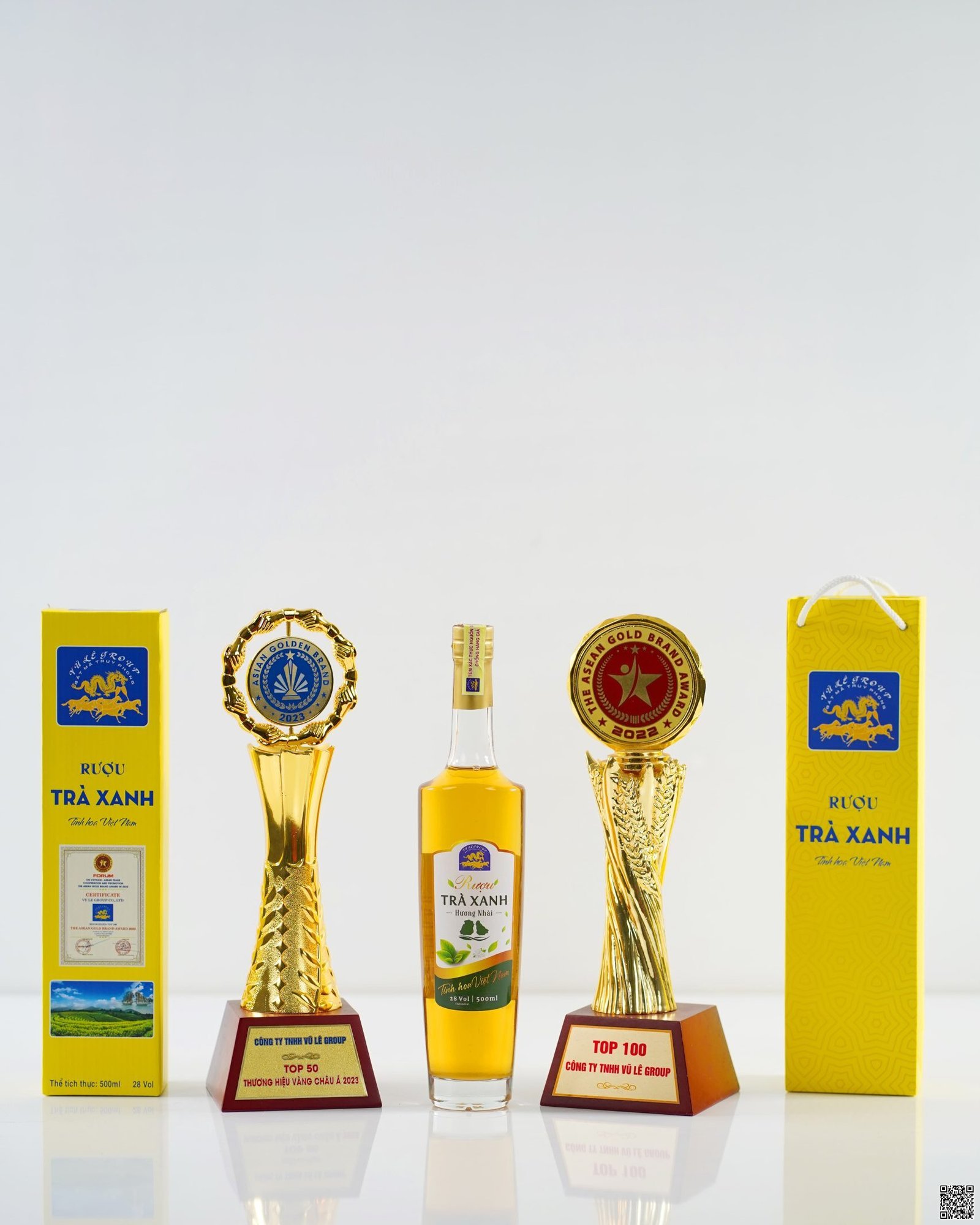 Rượu Trà Xanh Hương Hoa Nhài