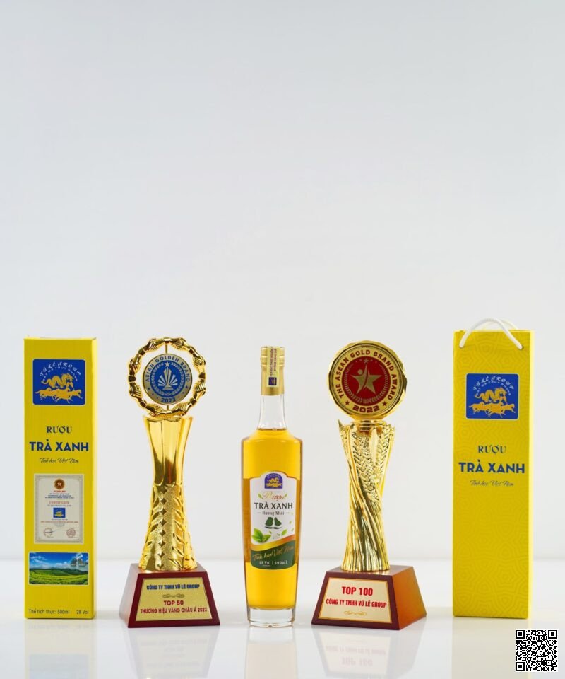 Rượu Trà Xanh Hương Hoa Nhài