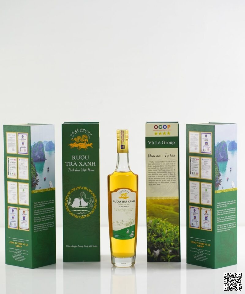 Rượu Trà Xanh Cao Cấp Vũ Lê Group