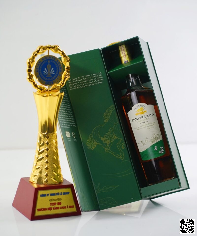 Rượu Trà Xanh Cao Cấp tinh hoa Việt Nam